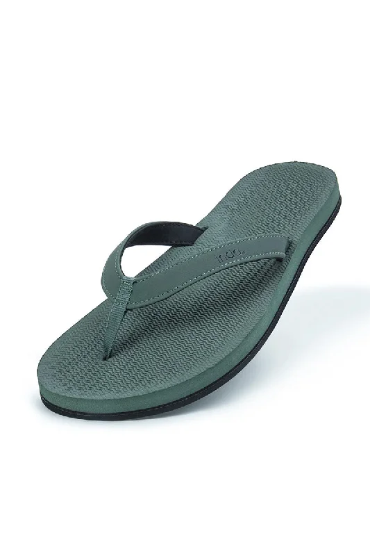 Indosole Women's ESSNTLS Flip Flops - Leaf