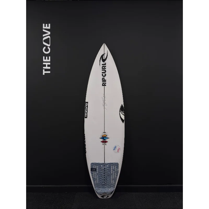 footstraps for improved foot placement-INFERNO 72 YOUTH 5'5" x 17 5/8" X  2 3/16" - 21.00L, 3x  Futures Fin Boxes, PU [Semi New] - ID:944990