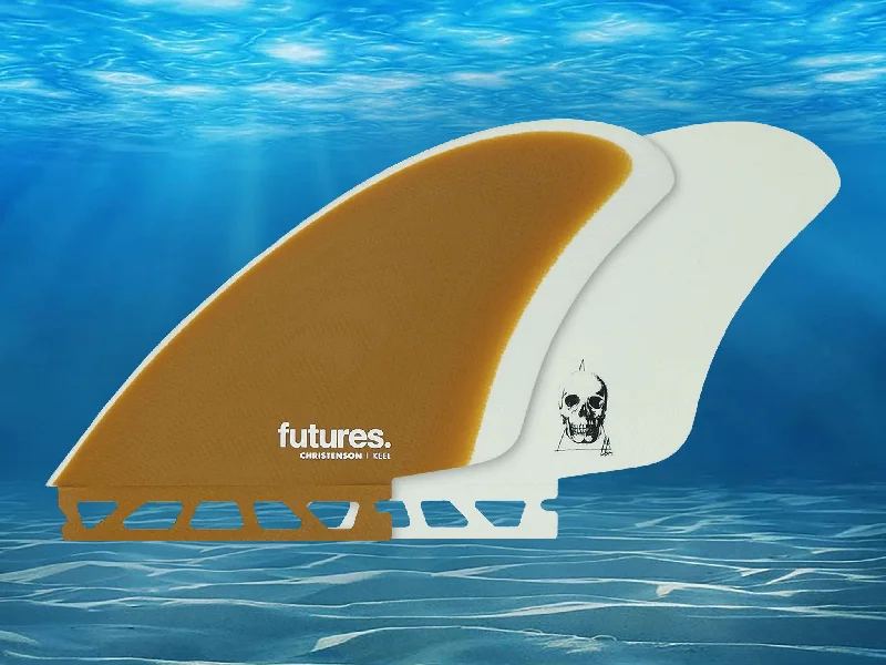 surfboard footstraps for enhanced maneuverability-Futures Christenson Keel