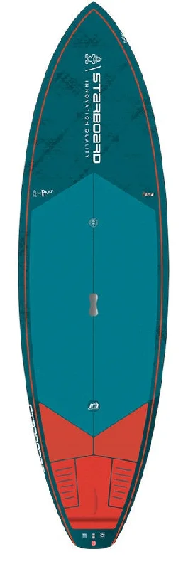 surfboards with wide noses for better balance-2024 STARBOARD PRO 8'7" x 29.5" BLUE CARBON SANDWICH SUP BOARD