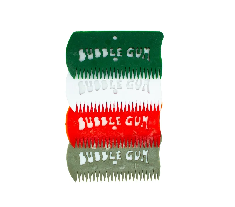 Bubble Gum Surf Wax -Wax Comb Limited Edition