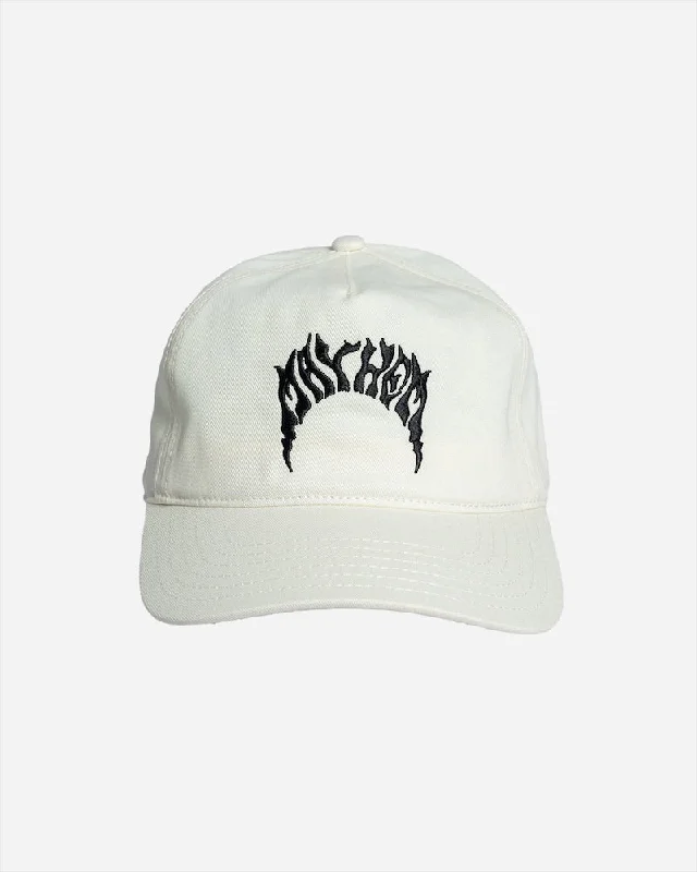 surfboards with wide tails for power-Mayhem Strapback Vintage White Hat