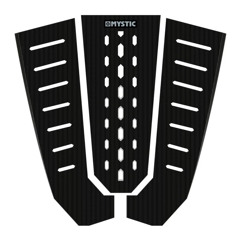 surfboard pads with maximum grip and stability-Mystic Ambush Tail Pad Black