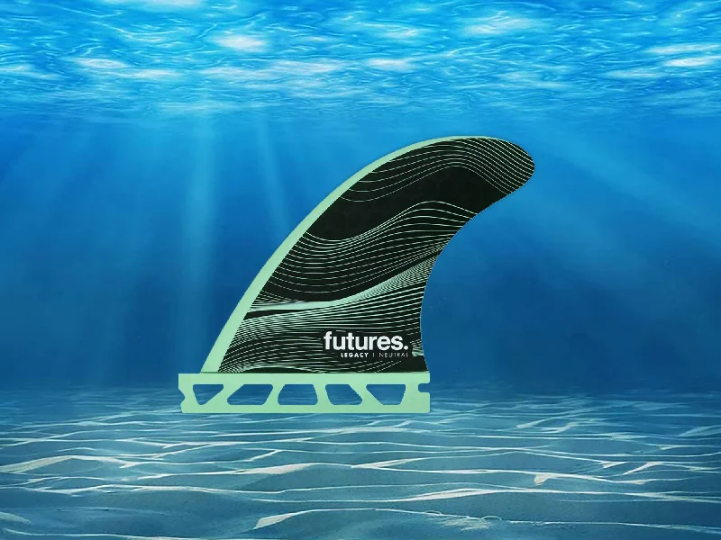 footstraps for reliable wave performance-Futures Neutral Legacy Thruster