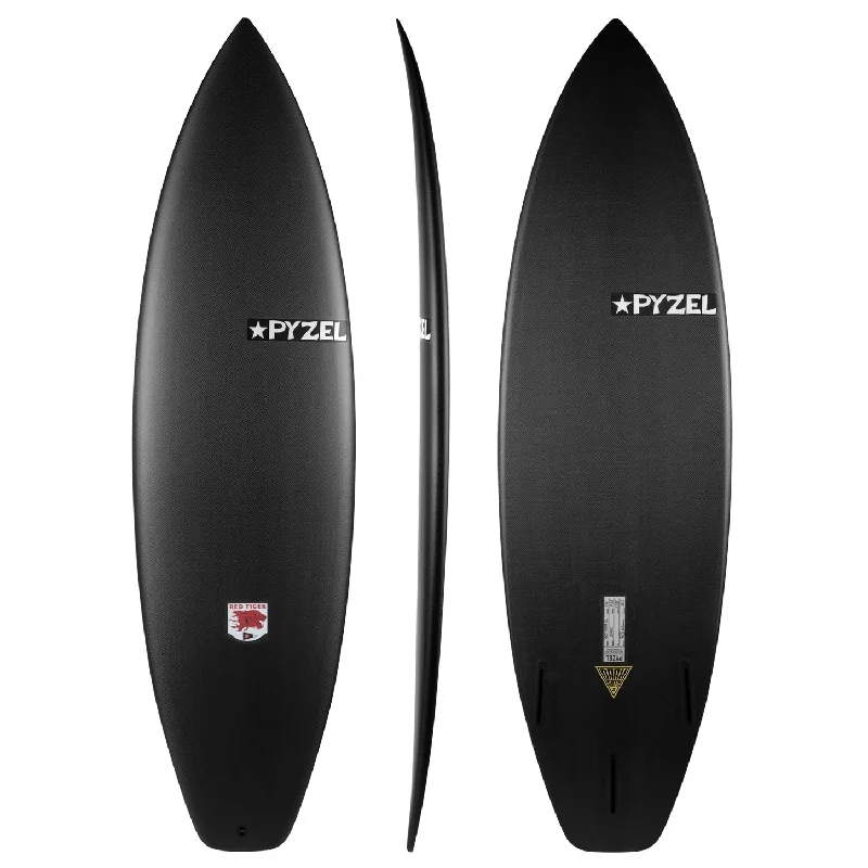 surfboards for superior control in powerful waves-PYZEL DARK ARTS RED TIGER CARBON SURFBOARD