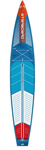 surfboards with great flexibility-2024 STARBOARD SUP 14’0” x 29” GEN R BLUE CARBON SUP WITH CARRYING CASE