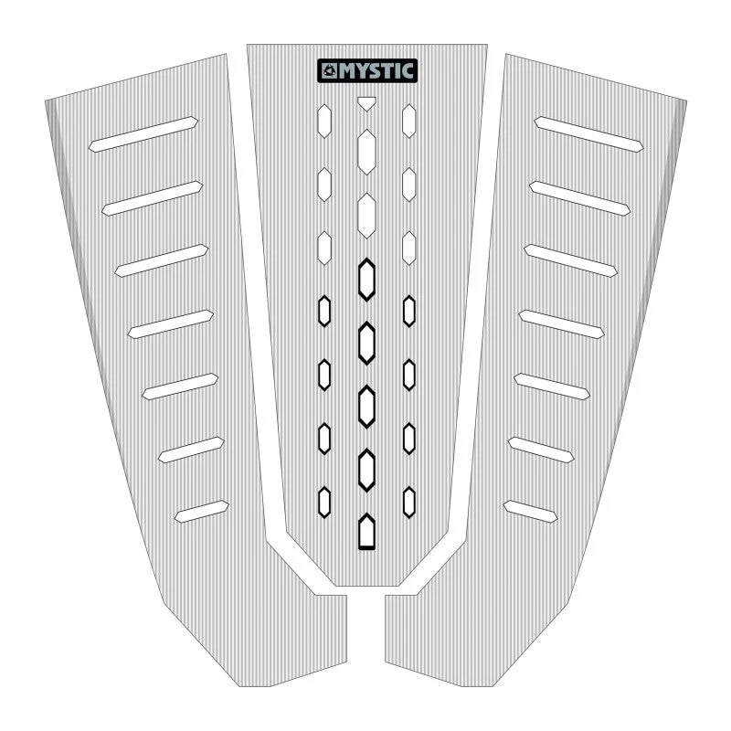 surf pads for high-performance surfers-Mystic Ambush Tail Pad White