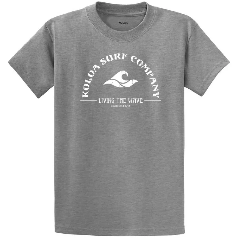 Koloa Surf Co Living the Wave Heavyweight Short Sleeve T-Shirt