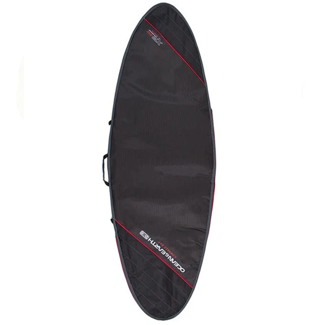 O&E COMPACT DAY FISH BLACK/RED