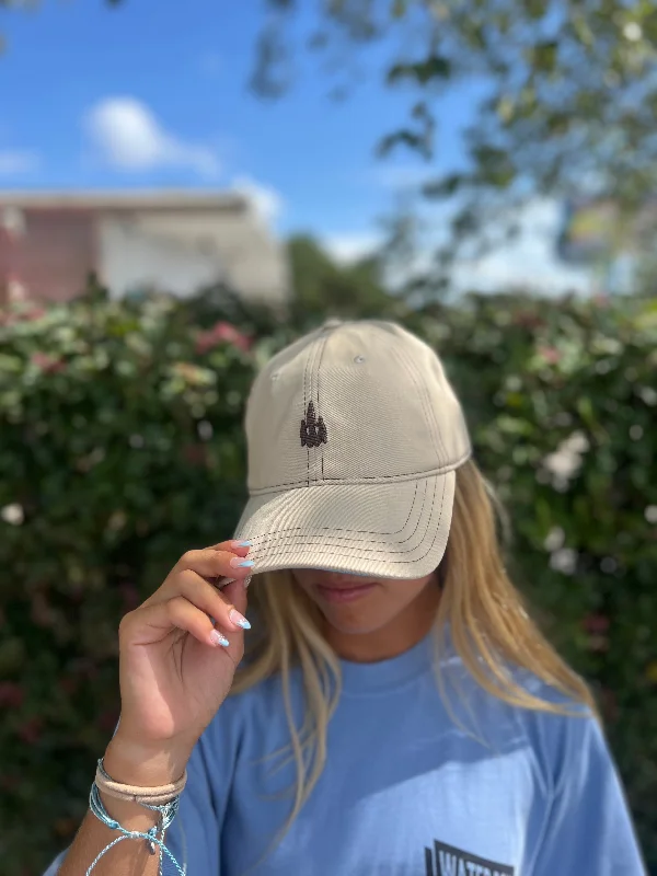 surfboards with great rail control-Waterboyz Tiny Trident Dad Hat Sandcastle