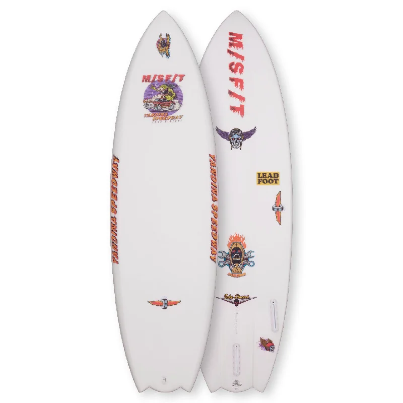 surfboards for perfect wave entry-Surftech MISFIT YANDINA SPEEDWAY Surfboard