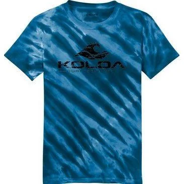 Navy tie-dye / Black logo