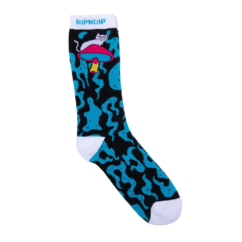 Psychedelic Socks (Blue)