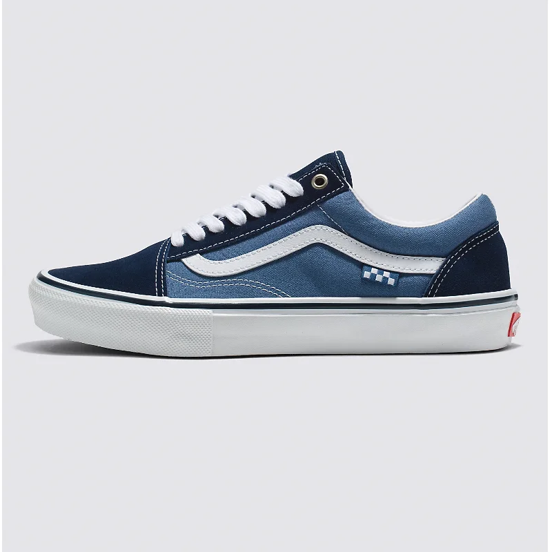 surfboards with carbon fiber reinforcement-Vans Skate Old Skool Navy/Wht