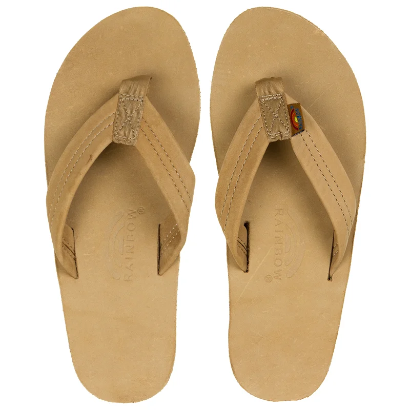 Rainbow Sandals Single Layer Mens Sandals