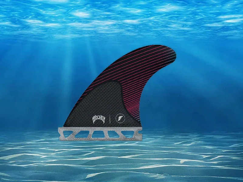 surfboard footstraps for greater control in big waves-Futures Mayhem Thruster