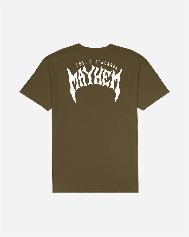 surfboards with minimal resistance for speed-Lost Mayhem Designs Military S/S Tee