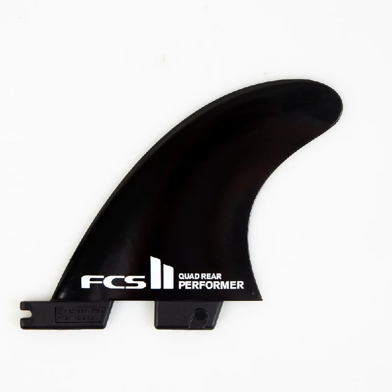 best surfboard footstraps for stability-FCS II PERFORMER GLASS FLEX QUAD REAR FINS