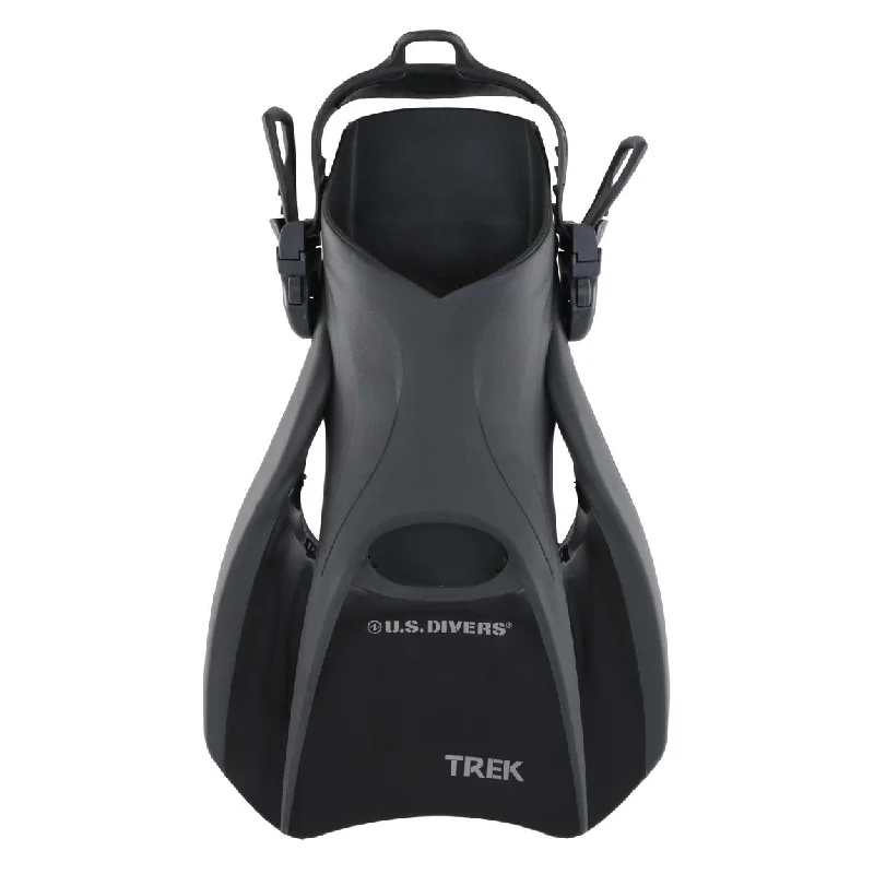 footstraps for performance-focused surfing-U.S. Divers Trek Compact Dive Fins