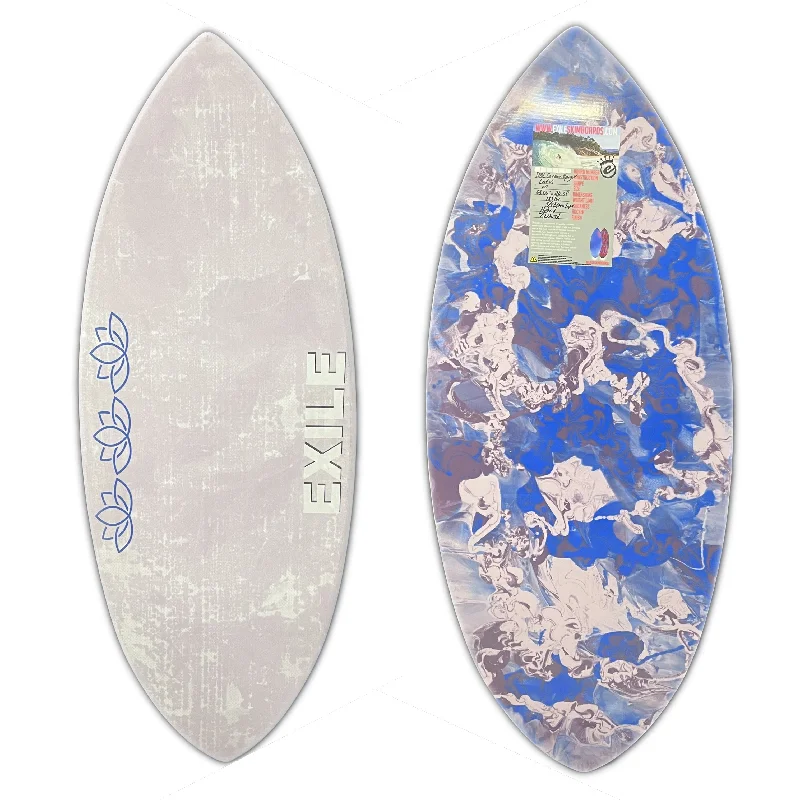 surfboards with tri-fin setup for stability-Exile Lotus Double Carbon(Med)