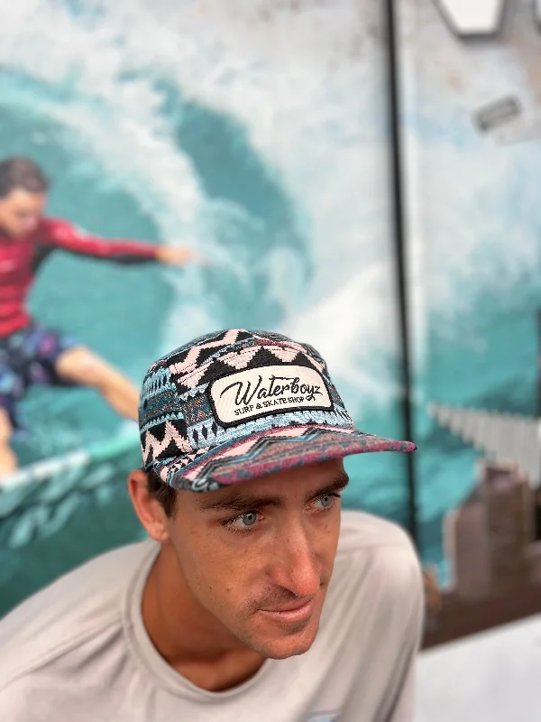 surfboards with a stable ride-WBZ Native Jacquard Camp Hat