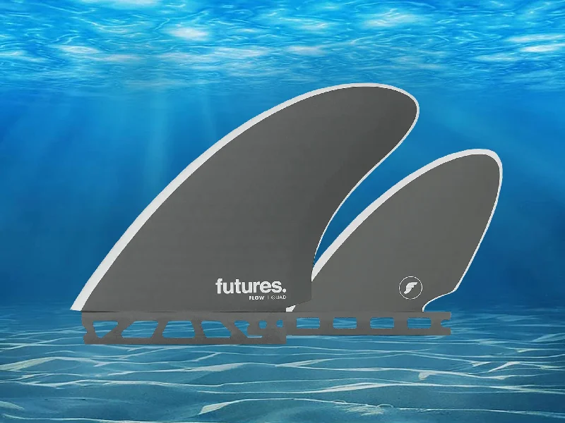 surfboard footstraps for optimal control in steep waves-Futures Flow Quad