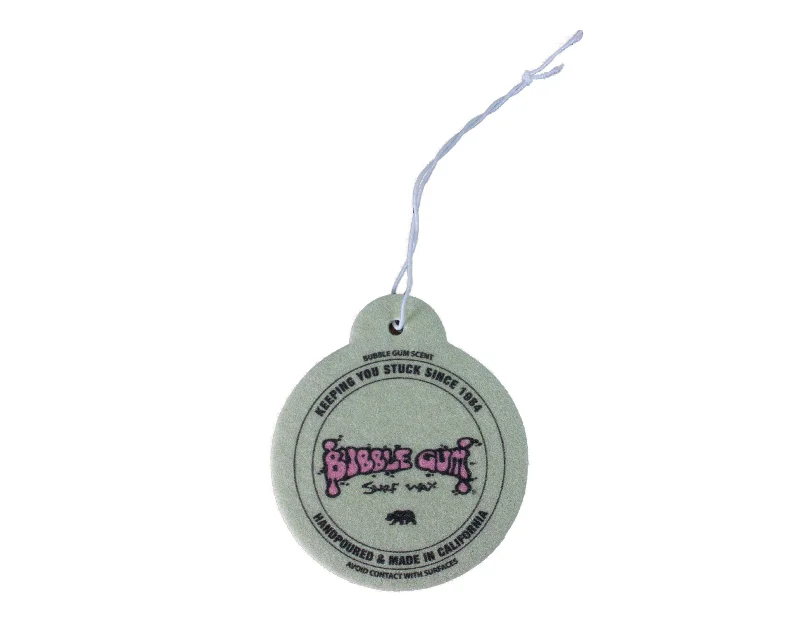 Bubble Gum Surf Wax Air Freshener - Bone