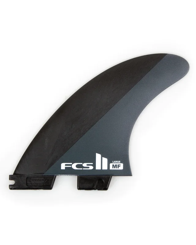 surfboard footstraps with easy attachment-FCS II Mick Fanning Neo Carbon Tri Set Surf Fins