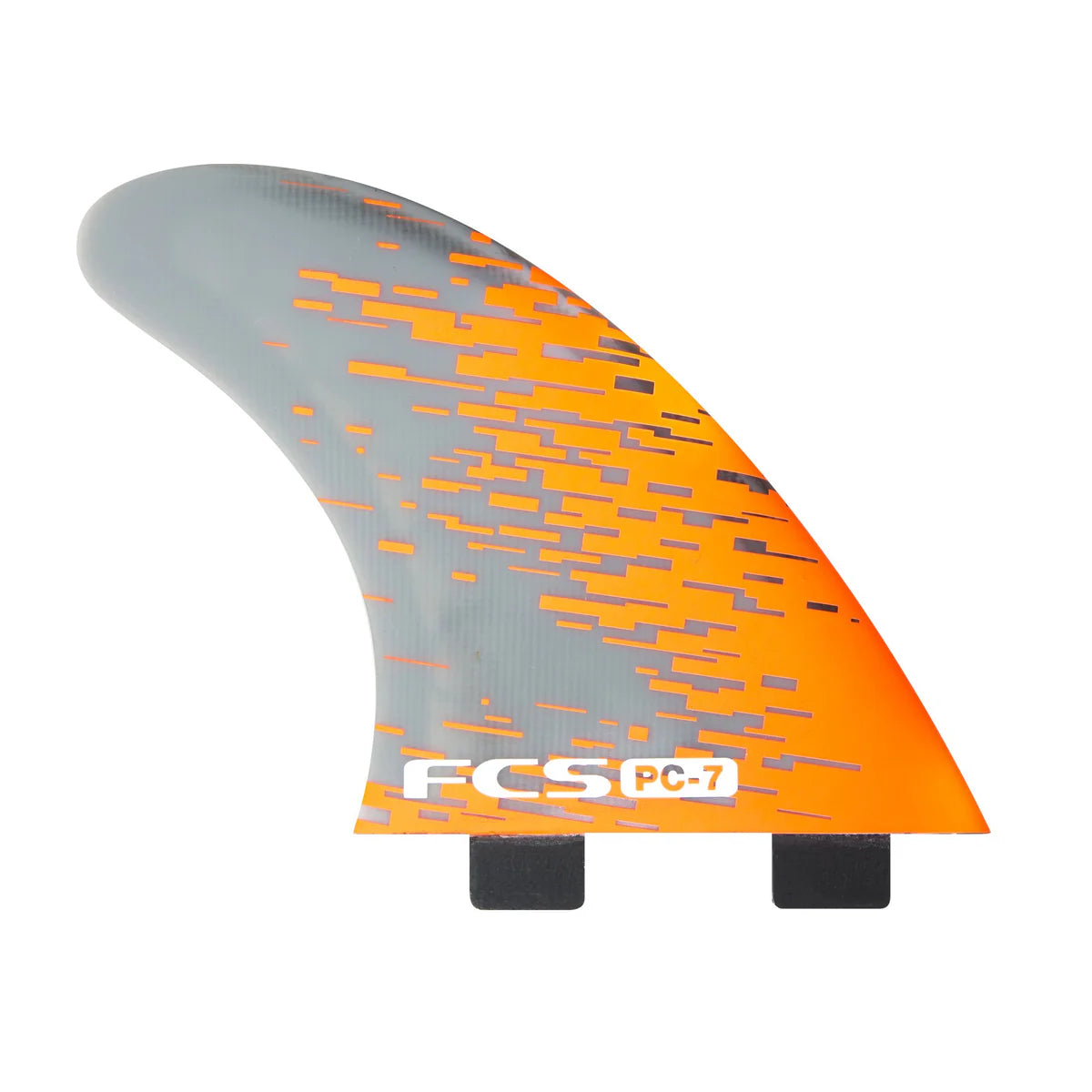 surfboards for faster wave entry-FCS II PC-7 Tri (Orange smoke)