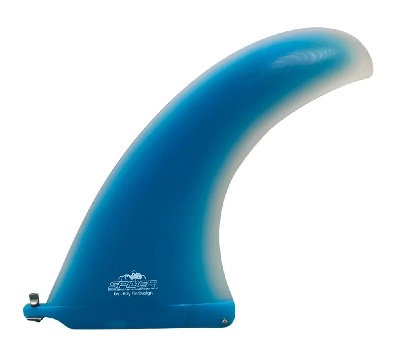 footstraps with quick attach-and-release functionality-Spider Point Single Fin