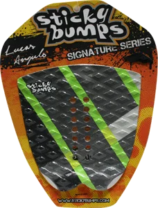 Sticky Bumps Lucas Angulo Traction-Black/Grn/Grey