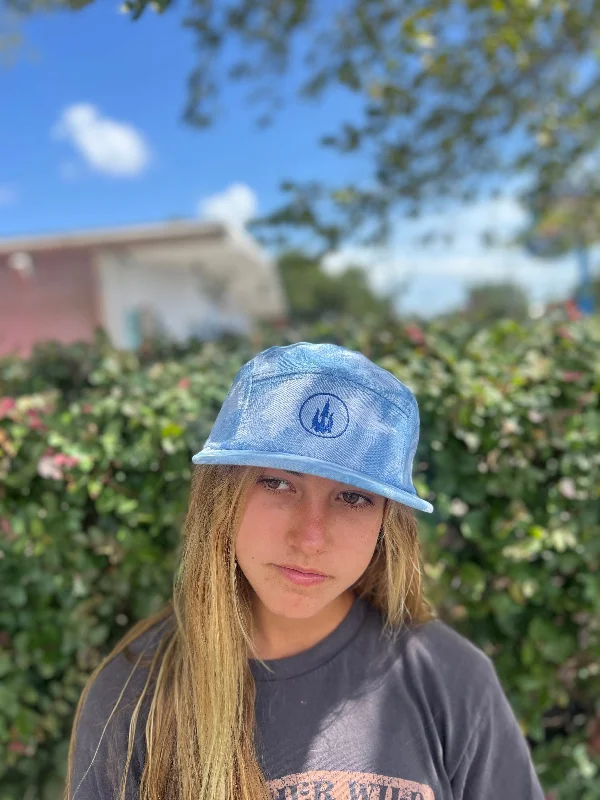 high-quality surfboards for long-lasting use-WBZ Washed Denim Hat - Cloud Blue