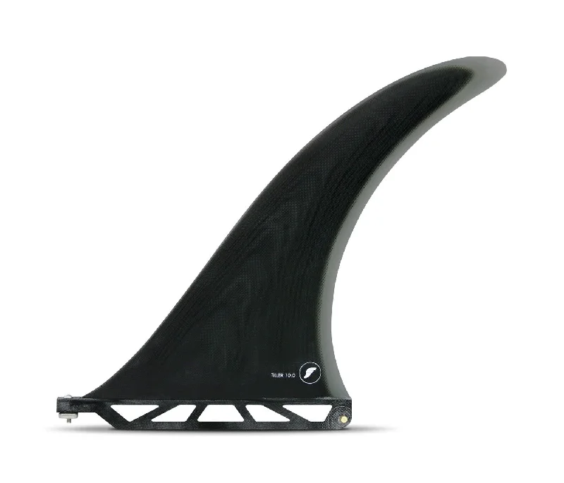 FUTURES TILLER BLACK FIBERGLASS 10"