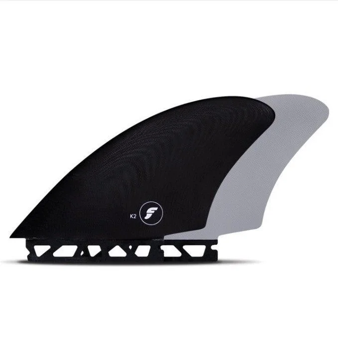 comfortable footstraps for surfing-Futures K2 Glass Keel Fins