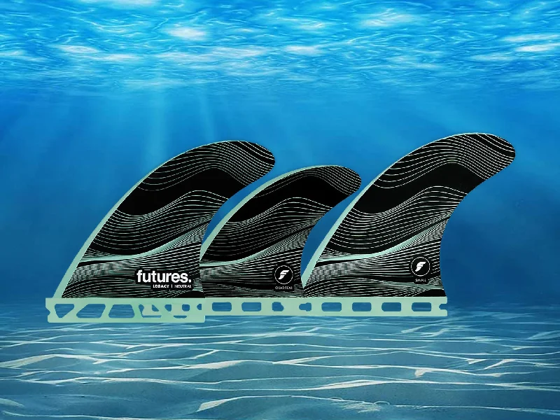 footstraps for performance-focused surfing-Futures Neutral Legacy 5-Fin