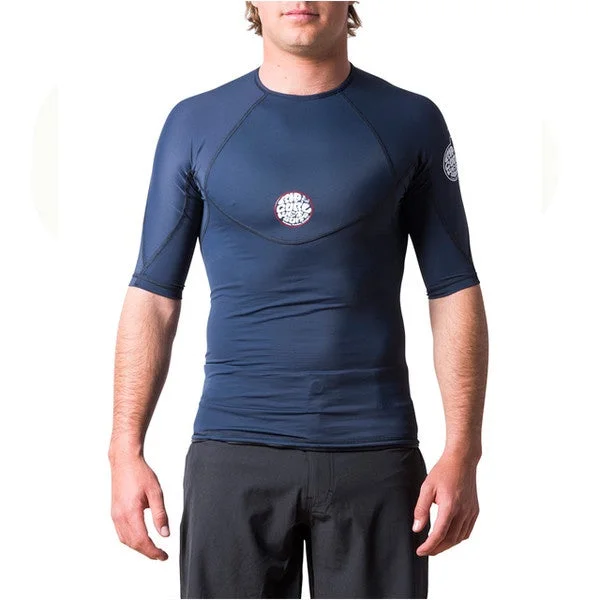 RIP CURL BOMB S/S UV TEE UPF 50+ Navy