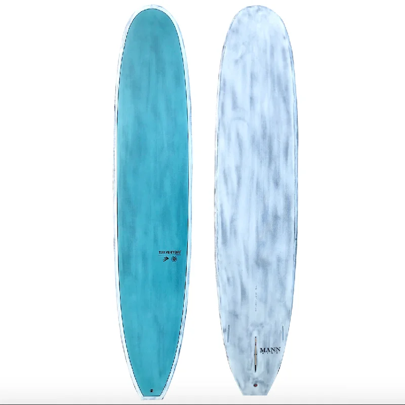 surfboards for low-effort but high-performance surfing-9'4 TJ EVERYDAY 23 1/4" X 2 7/8" 75.6L FCSII (TEAL/CARBON)