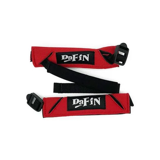 surfboard footstraps for better balance in heavy waves-DaFiN Fin Savers Red