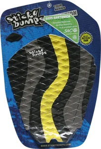 Sticky Bumps Rastovich Traction-Yellow/Black/Char Recycled Foam