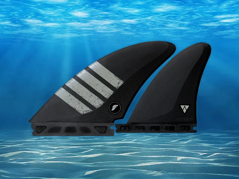 surfboard footstraps for increased paddling stability-Futures Controller Alpha Quad