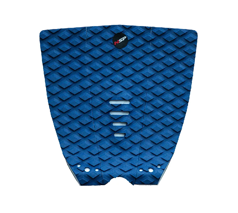 surf pads with extra padding for comfort-NSP 3 Piece Recycled Traction Deck Pad with Arch Bar