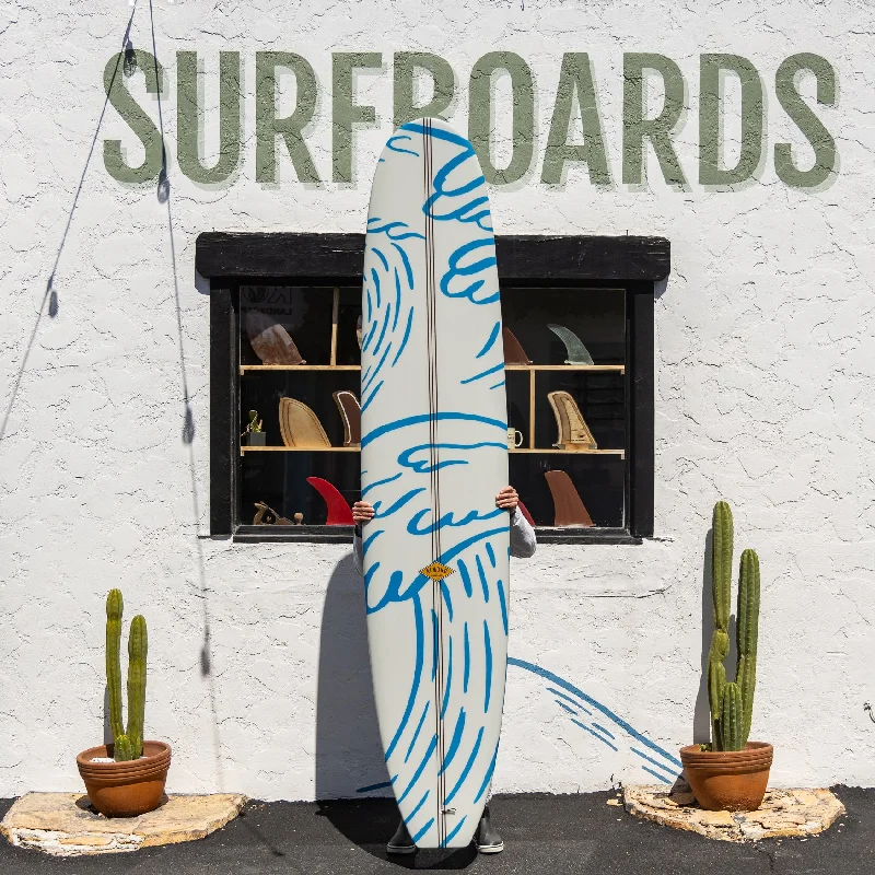 surfboards for expert wave riders-9'6 Lumberjack #9020