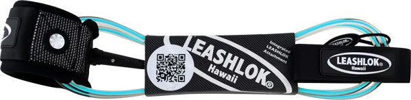 Surfboard Leash Leashlok Team 6' Blue