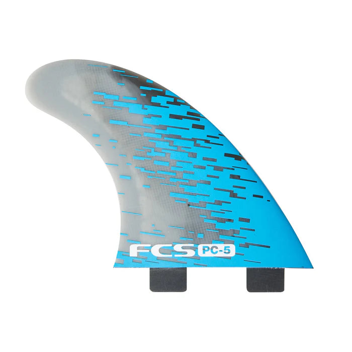 surfboards for small to medium waves-FCS II PC-5 Tri (Blue Smoke)