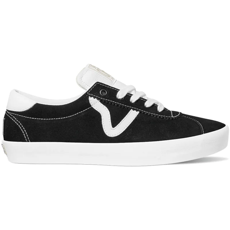 surfboards for handling choppy water-Vans Skate Sport Black/White