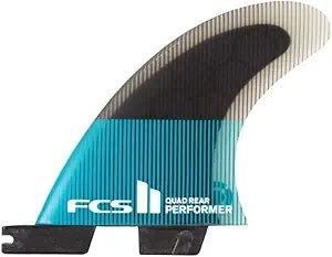 surfboards for relaxed and fun rides-FCS II Perform PC Quad R(blue)